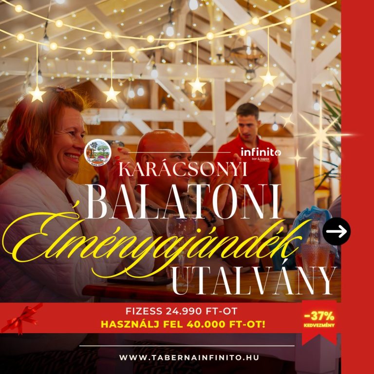 Karácsonyi Élményajándék 40.000 Ft értékben